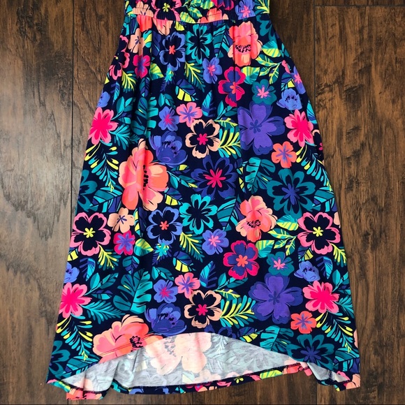 Cherokee Hawaiian Print Maxi Dress S (6/6x) - Picture 4 of 6